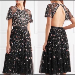 Needle & Thread Starburst Dress, size 4 US (8 UK)